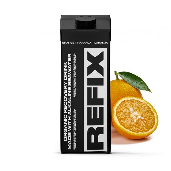 Refix Organic Recovery Drink Alkaline Organge Tetrapack 250ml
