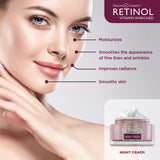 Skincare Retinol Night Cream 1.7Oz