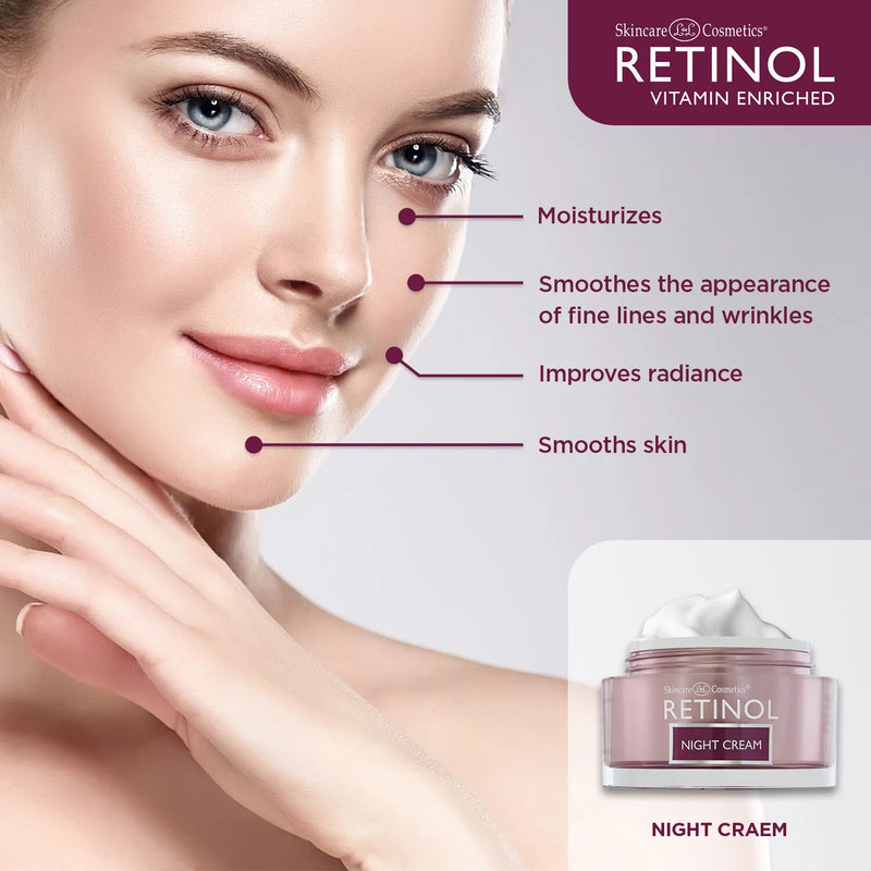 Skincare Retinol Night Cream 1.7Oz
