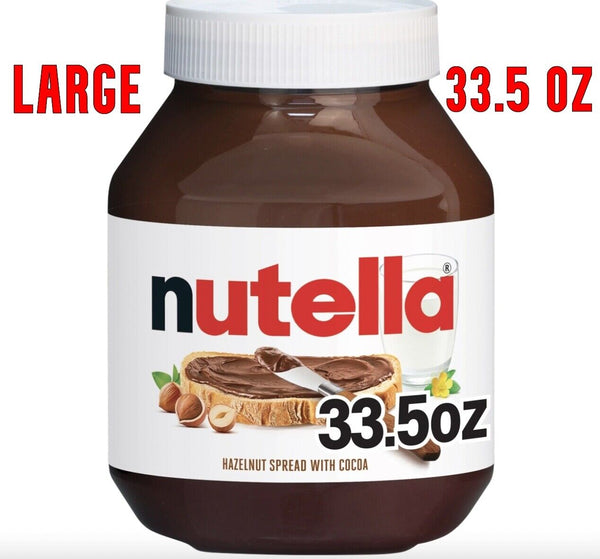 Nutella Ferrero Hazelnut Spread 33.5Oz