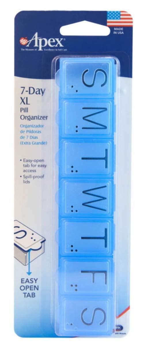 Apex 7 Day Pill Organizer XL