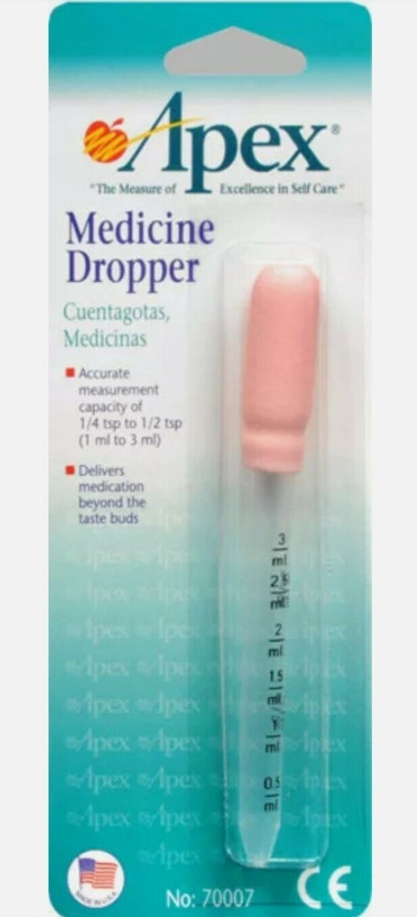 Apex Medicine Dropper 3ml