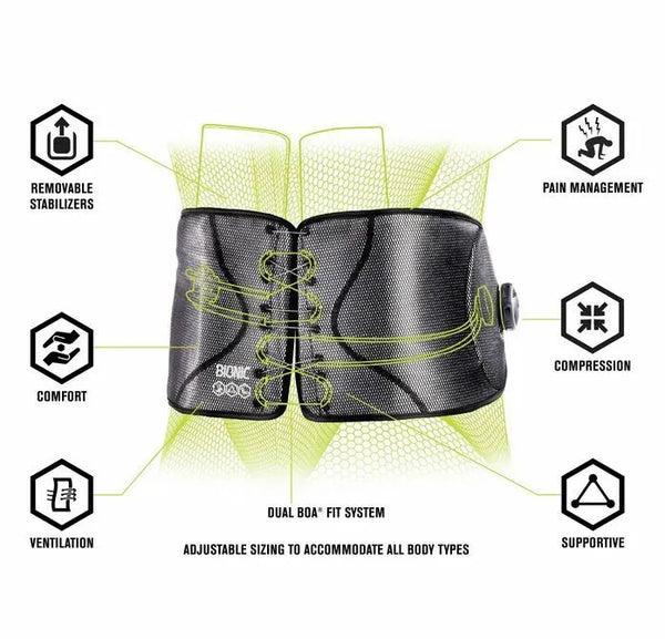 Donjoy Bionic Reel-Adjust Back Brace Universal