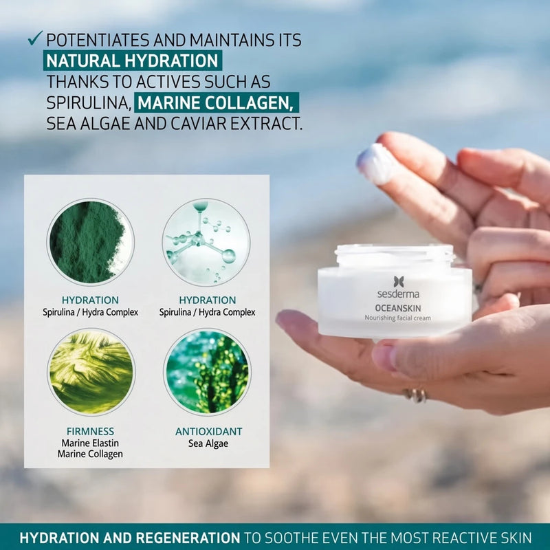 Sesderma Oceanskin Nourishing Facial Cream 1.7Oz