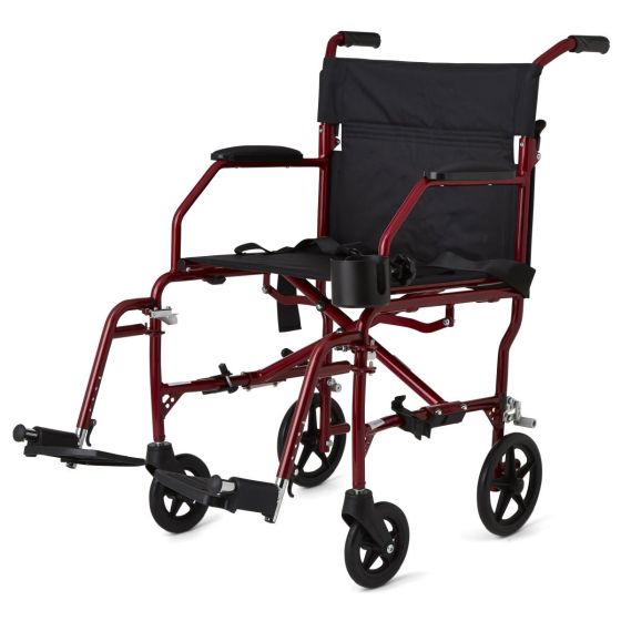 Medline Ultralight Chair 19In Red MDS808200F3R