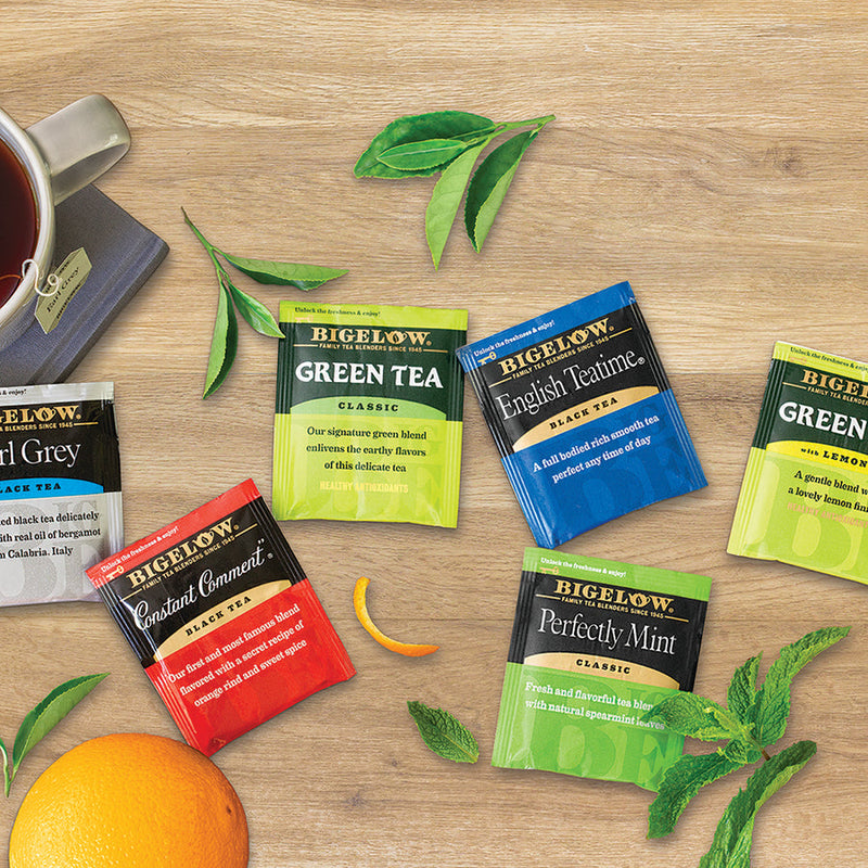 Bigelow Assortee Teas Variety Pack 18 Tea Bags