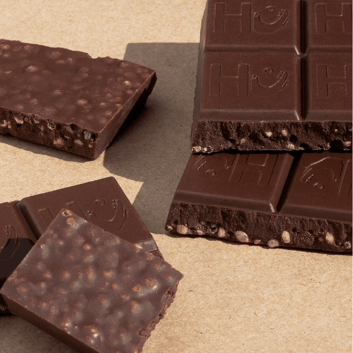 Hu Dark Chocolate Vanilla Crunch 70% 2.1oz