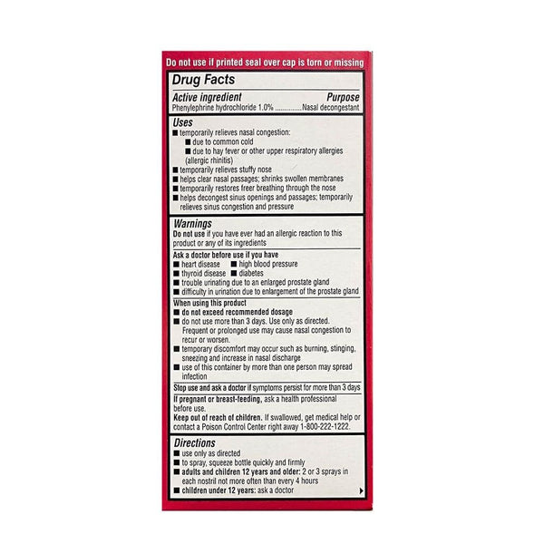 Líder Fuerza adicional Fuerza sinusal cae de alivio, 1oz