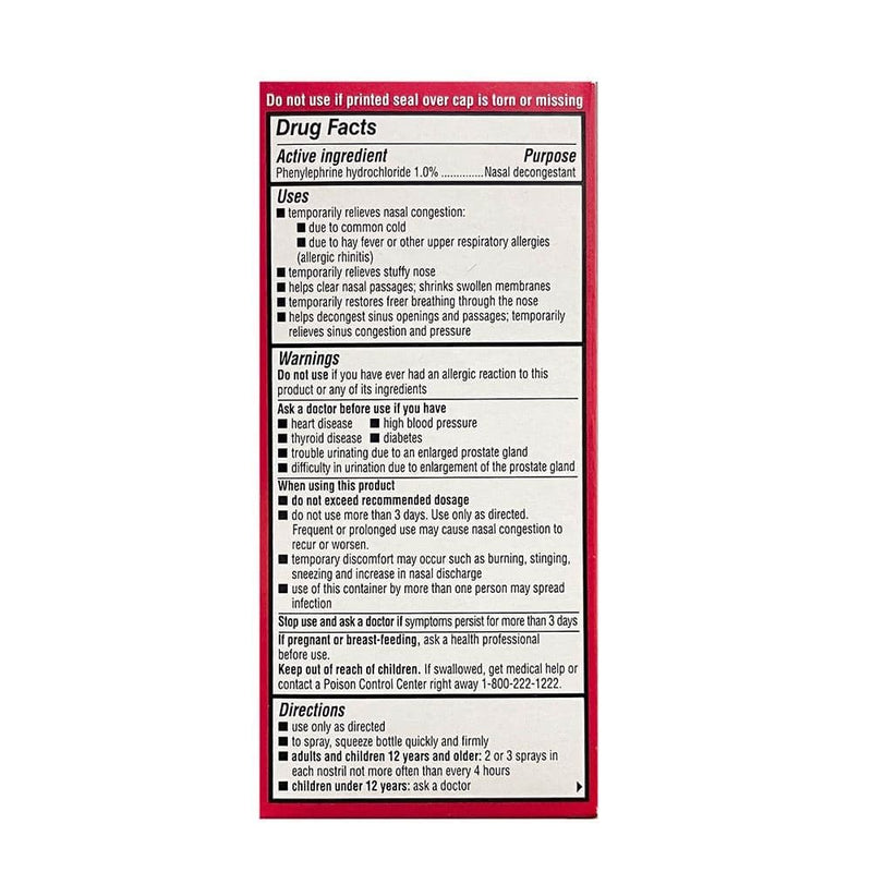 Líder Fuerza adicional Fuerza sinusal cae de alivio, 1oz