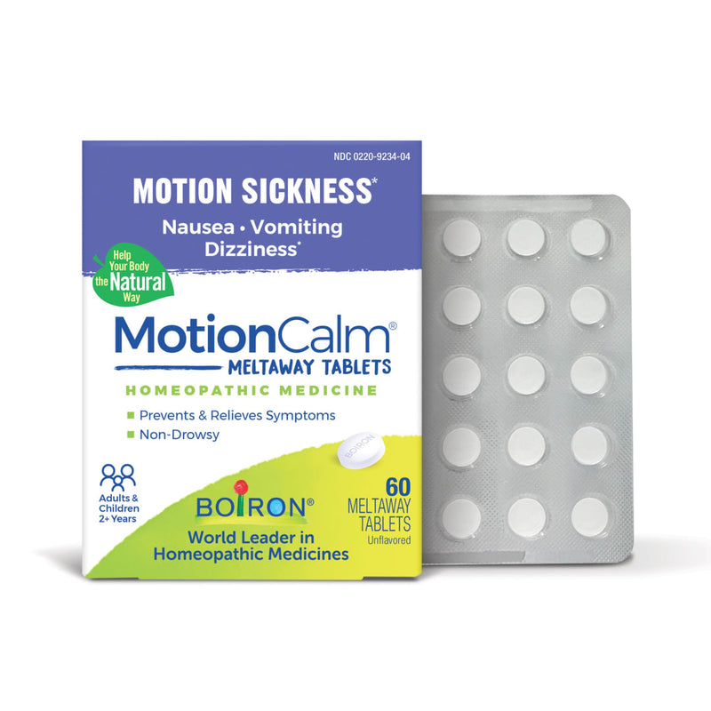 Boiron MotionCalm Meltaway tabletas 60ct