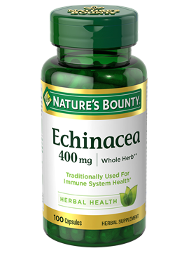 Nature's Bounty Echinacea Complex 400 mg cápsulas