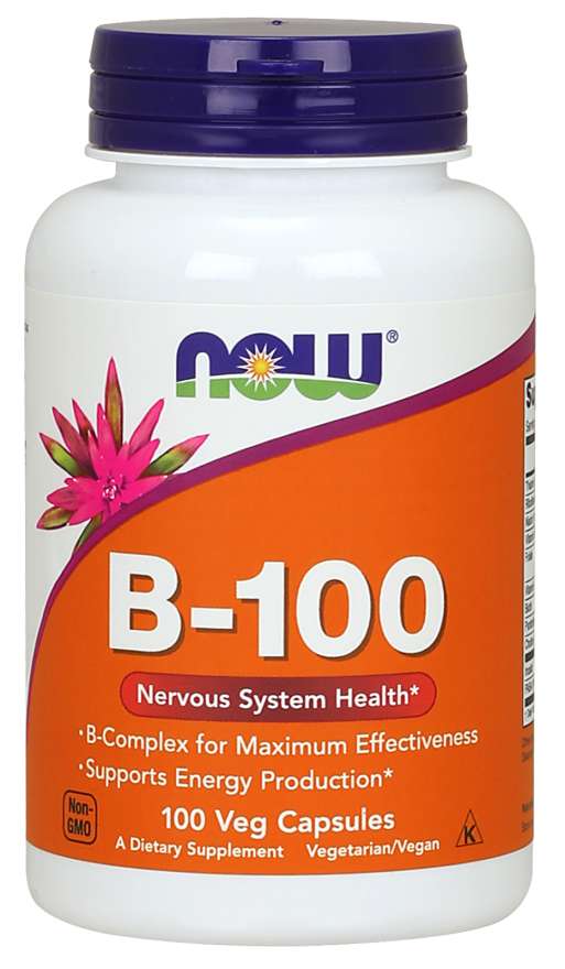 Vitamina B-100 100 Cápsulas de vegetales