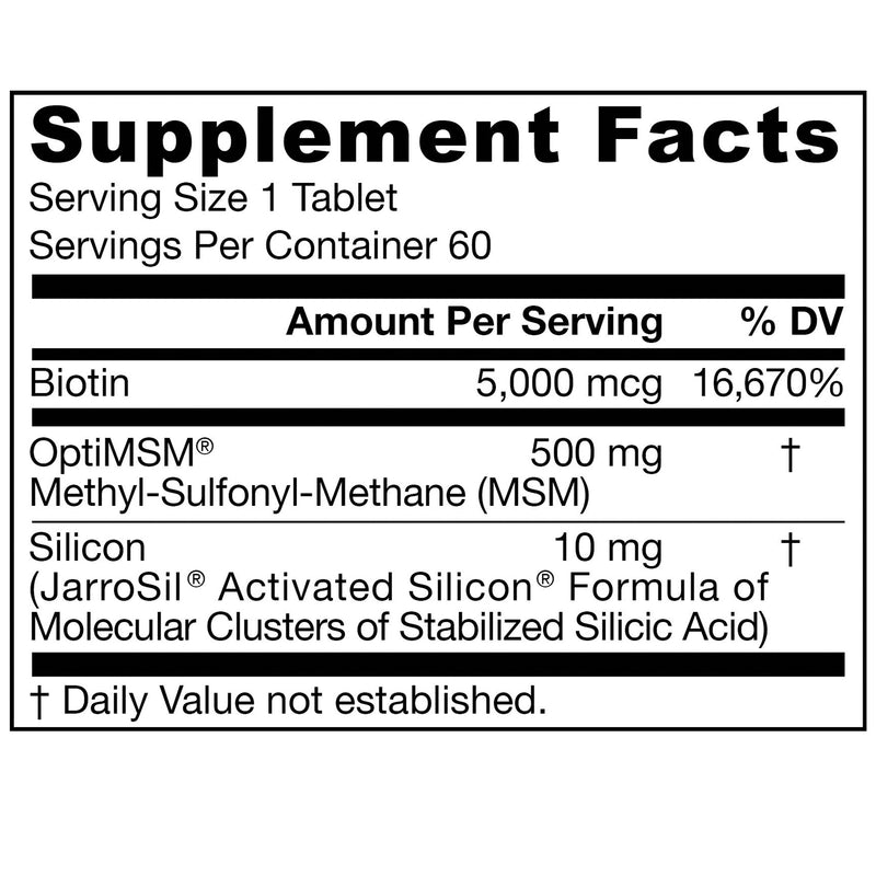 Jarrow Formulas BeautySil Hair & Nails