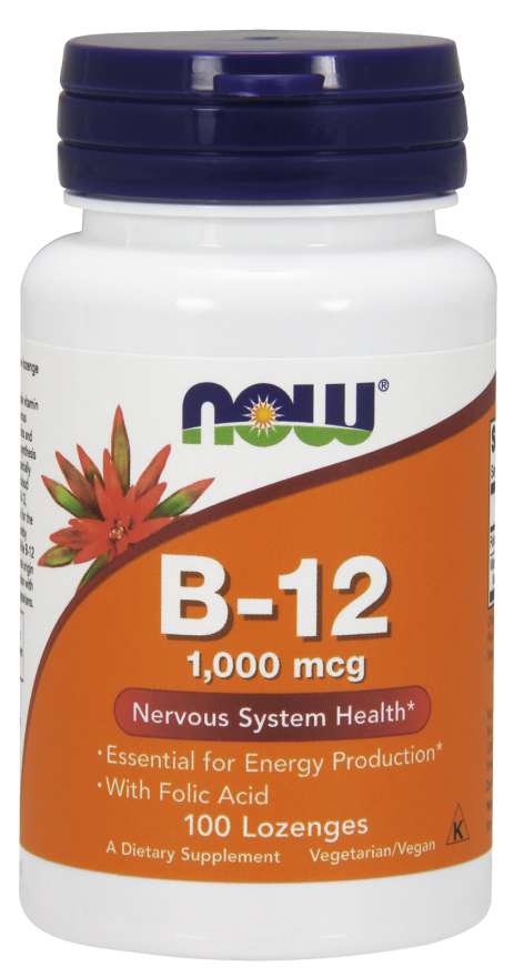 Now B-12 1000mcg Lozenges