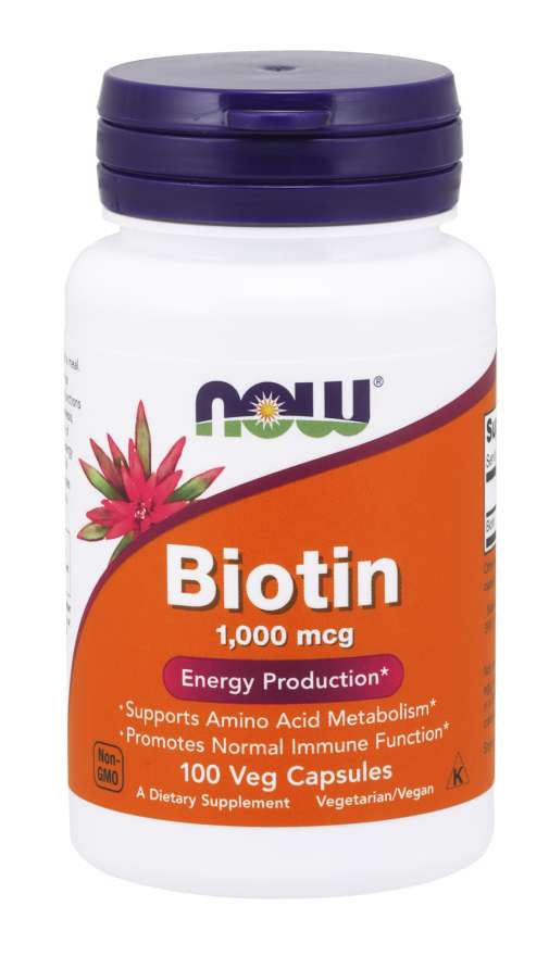 Now Biotin 1000 mcg