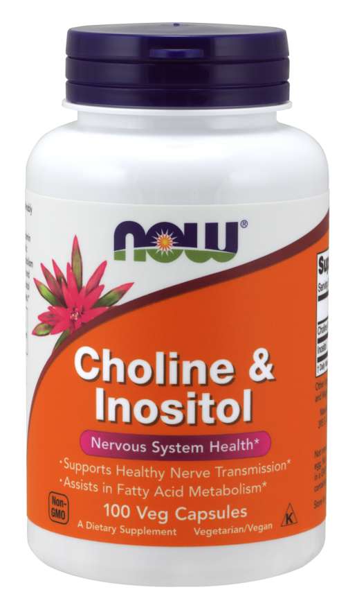 Now Choline & Inositol 250/250mg