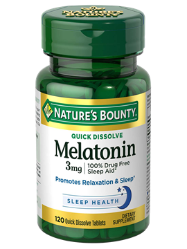 Nature's Bounty Melatonin 3 mg tabletas