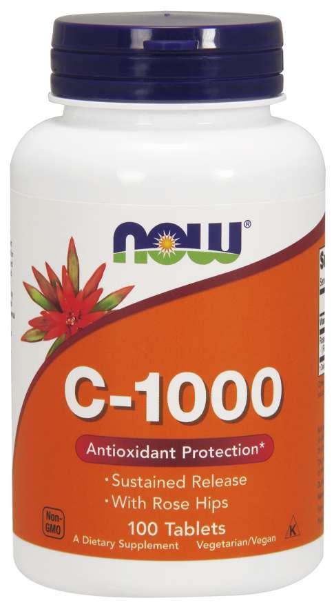 Ahora Vitamina C-1000 RH Releance sostenida 100 tabletas