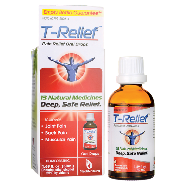 MediNatura T-Relief Pain Relief Drops 1.69Oz