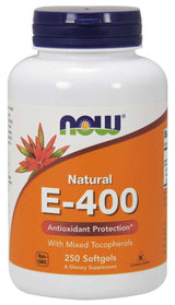 Now E-400 Mixed Tocopherols 100 Softgels