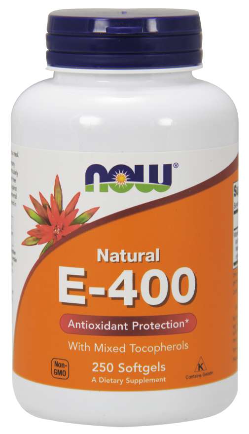 Now E-400 Mixed Tocopherols 100 Softgels