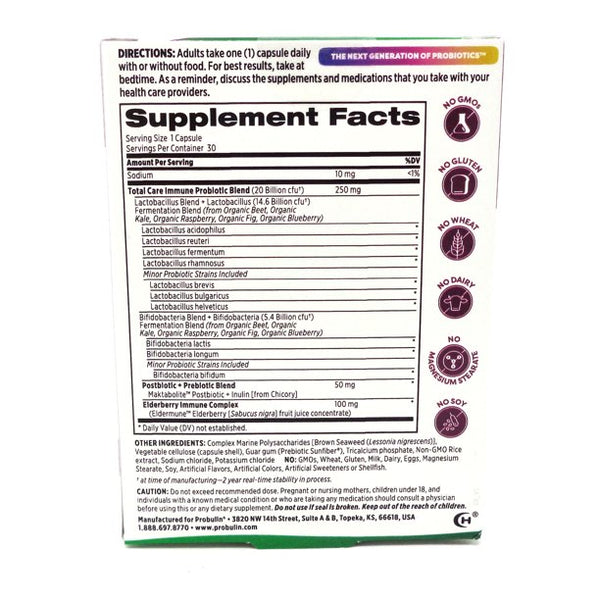 Probulin Probiotic Total Immune 20Billion Capsule