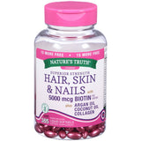 Nature's Truth Superior Strength Hair, Skin and Nails 5000mcg Biotin 165 Softgels