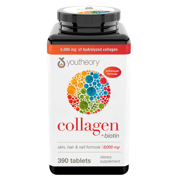 Yourtheory Collagen Plus Biotin 390 Tabletas
