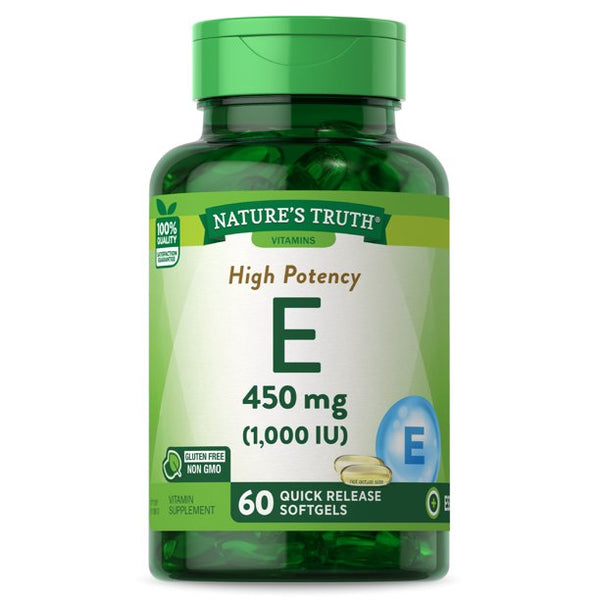 Nature's Truth High Potency E 1000 IU 60 Softgels