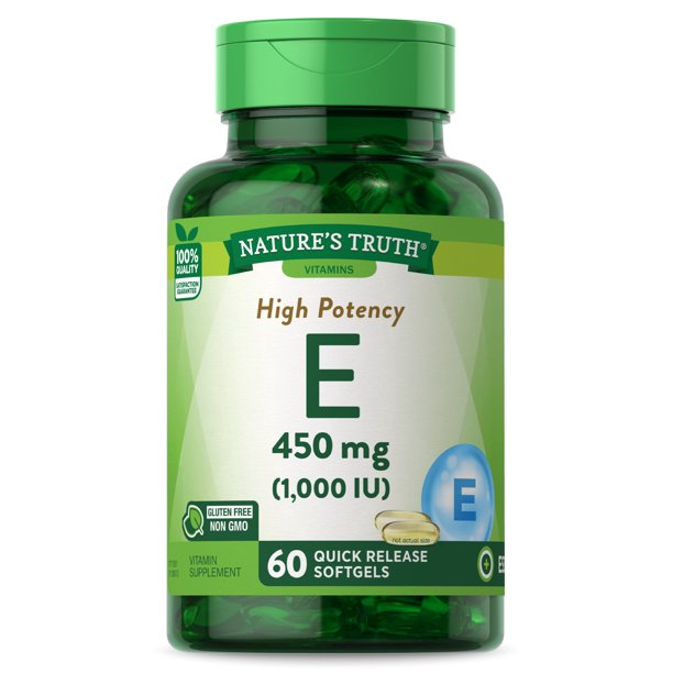 Nature's Truth High Potency E 1000 IU 60 Softgels