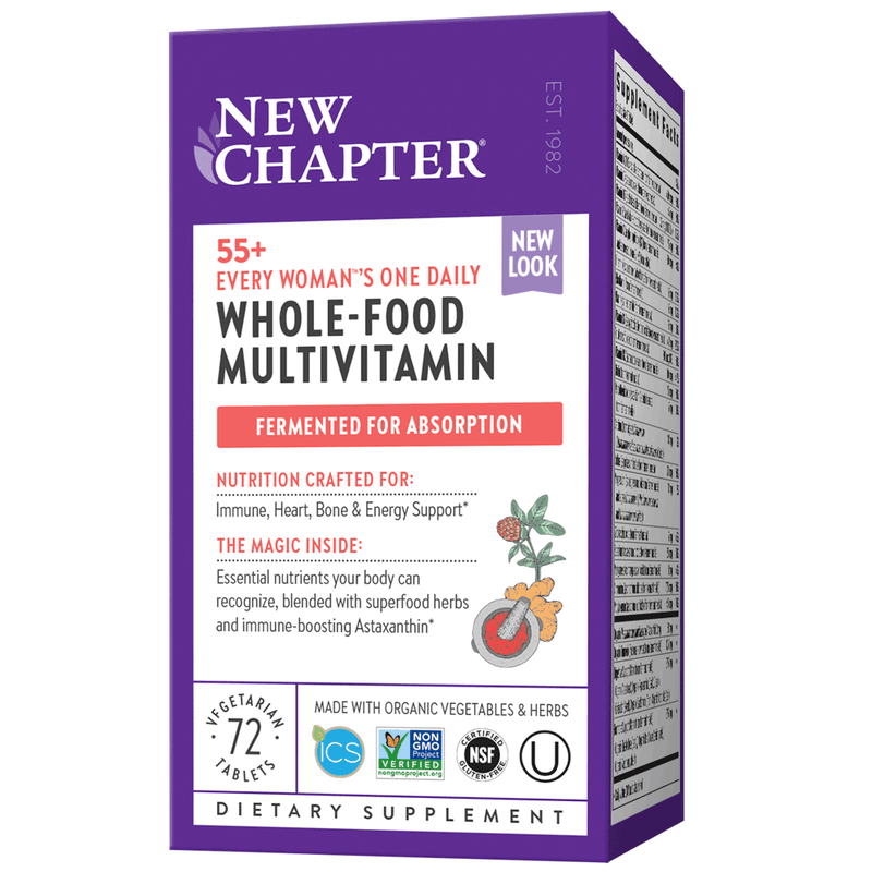 New Chapter Every Woman's One Daily 55+ Multivitamin for Women 24 Tablets