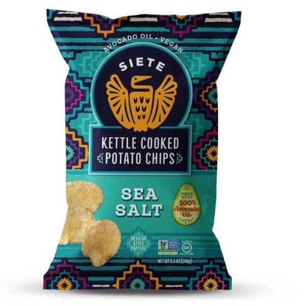 Siete Potato Chips Sea Salt 5Oz