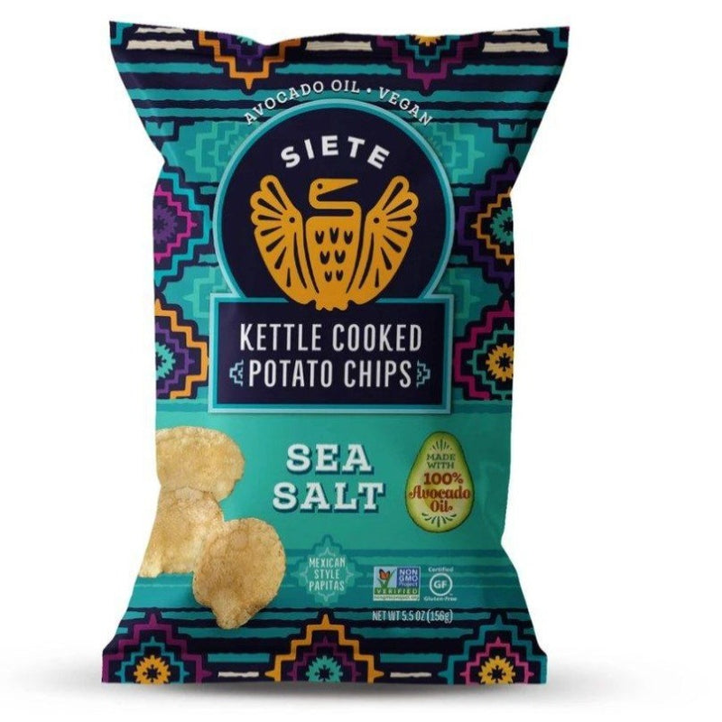 Siete Potato Chips Sea Salt 5Oz