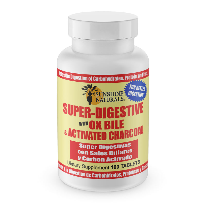 Sunshine Naturals Super Digestivas 100 Tablets