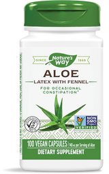 Nature's Way Aloe Vera 100 Vegetable Capsules