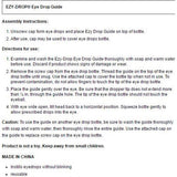 Guía de Flents Ezy-Drop y Copa de Eyewash