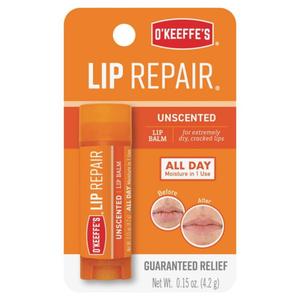 O'kefees Lip Repair Unscented 0.15 oz