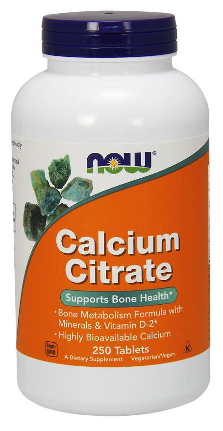 Now Calcium Citrate With Minerals