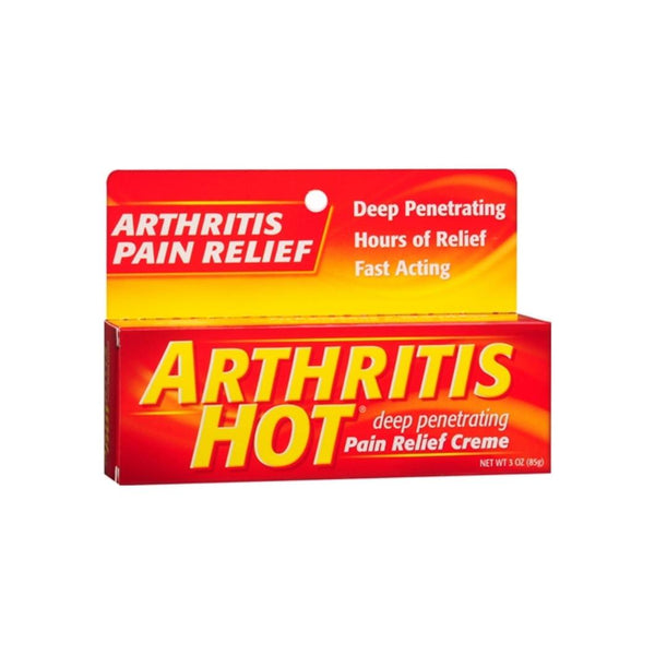 Arthritis Hot Pain Relief Creme 3 oz
