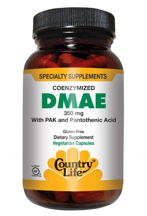Country Life Biochem DMAE 350mg 50 Vegetable Capsules