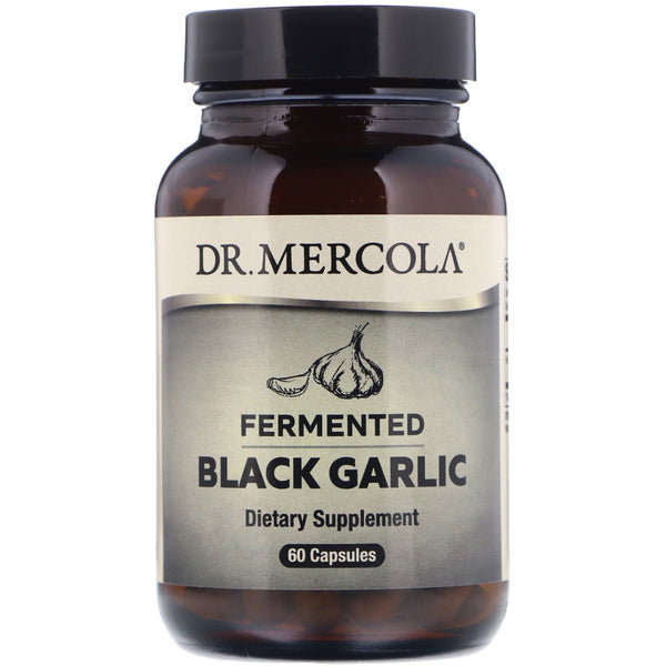 Dr.Mercola ajo negro fermentado 60 cápsulas
