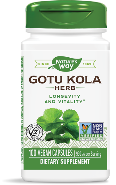 Nature's Way Gotu Kola 100 Cápsulas