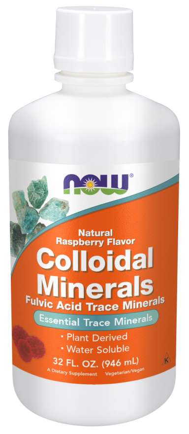 Ahora Colloidal Minerals 32 Fl oz Fabor de frambuesa