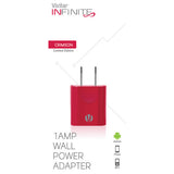 Vivitar USB Wall Charger Red