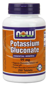 Ahora gluconato de potasio 99mg 100 tabletas