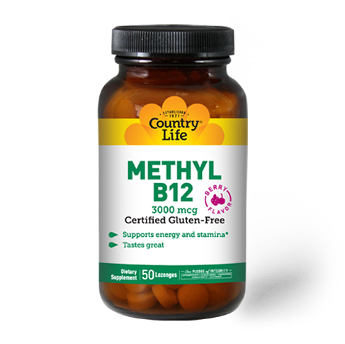 Country Life Methyl B-12 Lozenges 3000 mcg