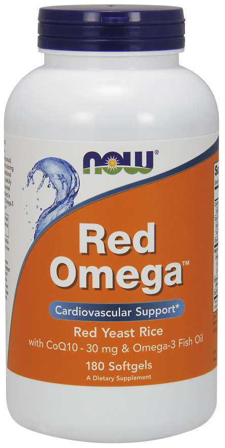 Now Red Omega 180 Softgels