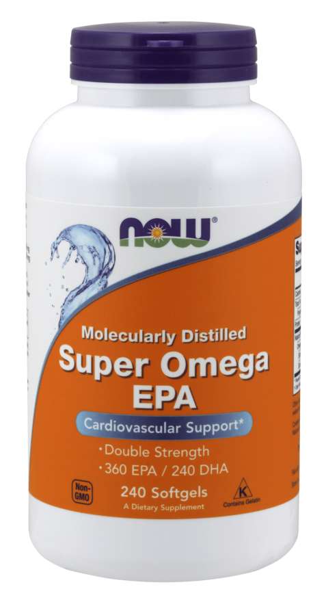 Now Super Omega Epa 1200mg 360/240 120 Softgels