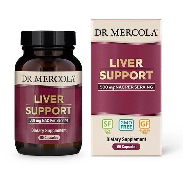 Dr.Mercola hígado soporte 60 cápsulas