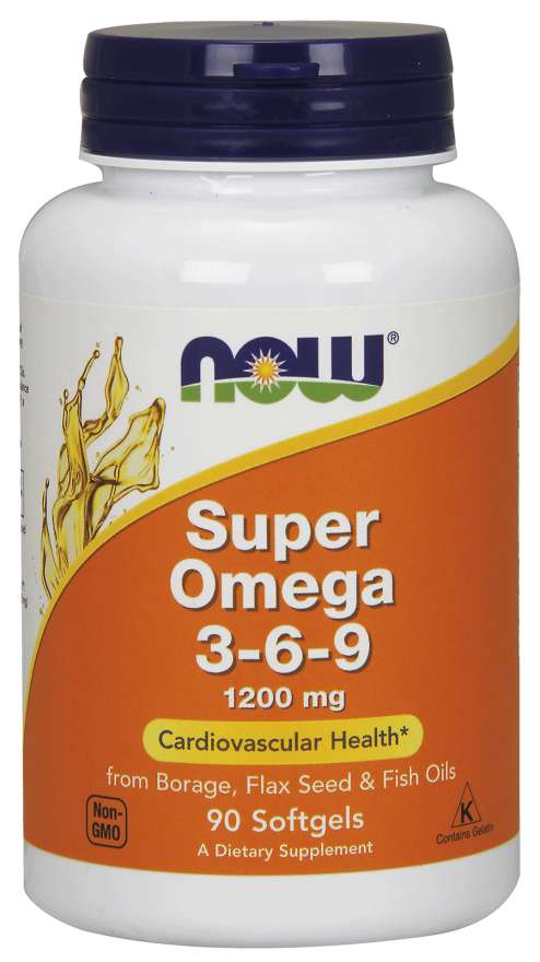 Now Super Omega 3/6/09 1200mg 180 Softgels